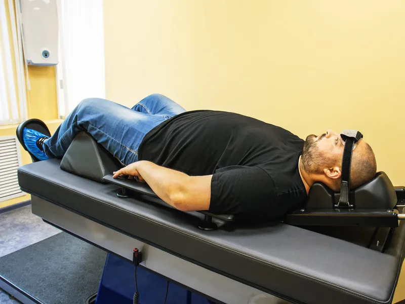 Intersegmental Traction Therapy at Bluebonnet Chiropractic in Tomball