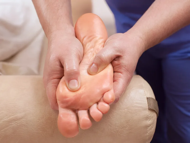 Chiropractic care for plantar fasciitis at Bluebonnet Chiropractic in Tomball